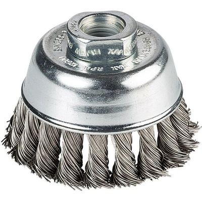 Craftomat Hrncový kartáč Inox, Ø 65 mm, M14 10032