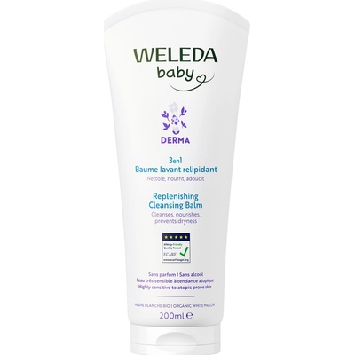 Weleda 3v1 Derma Umývací balzam 200 ml