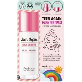 Image 1 of Look At Me Teen Again Дневен серум за лице с пептиди и колаген, 50 ml