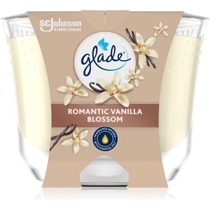 Glade Romantic Vanilla Blossom ароматна свещ 204 гр