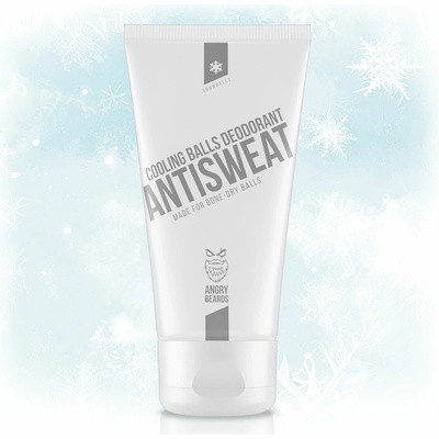 Angry Beards Antisweat Snowballs Chladivý deodorant na kule 75 ml