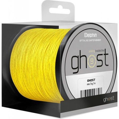 Delphin šňůra GHOST 8+1 žluta 600m 0,23mm