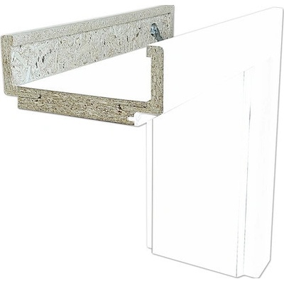 Solodoor obložkové 60 P 150 mm biela snow lakovaná