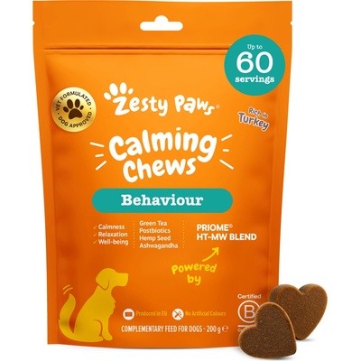 Health & Happiness France Zesty Paws Calming Chews doplnkové krmivo pre psov 60 ks