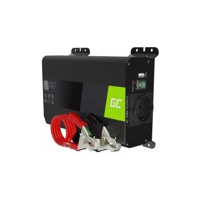Green Cell PRO 300W/600W 12V to 230V Pure Sine Volt Car Voltage Converter Inverter Converter Pure Sine Wave Power Solar Inverter DC AC Converter Current Converter