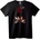 NOONEBRAND Тениска Мистичен Огнен Кръст - M, Black