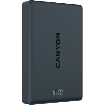CANYON OnPower 511 PD20W, 10000mAh, Безжично зареждане, MagSafe, Черен (CNS-CPB511B)