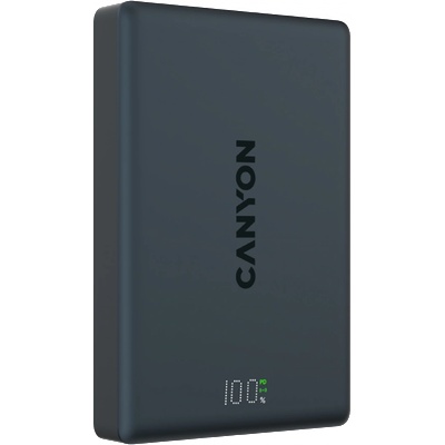CANYON OnPower 511 PD20W, 10000mAh, Безжично зареждане, MagSafe, Черен (CNS-CPB511B)