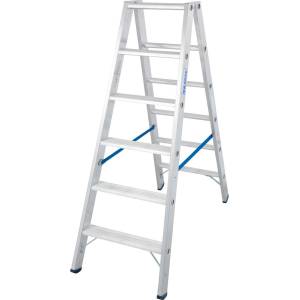 KRAUSE Двустранна стълба за интензивна употреба Krause Stabilo 2x6 (07124746)