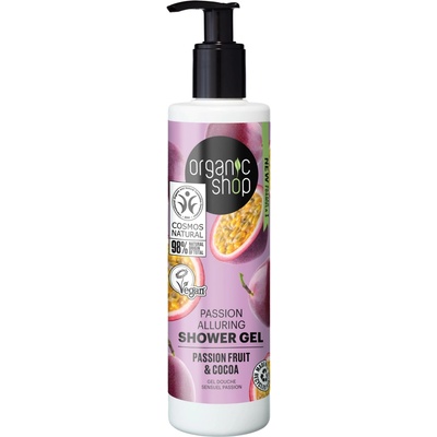 Organic Shop Svůdný sprchový gel Maracuja a kakao 280 ml