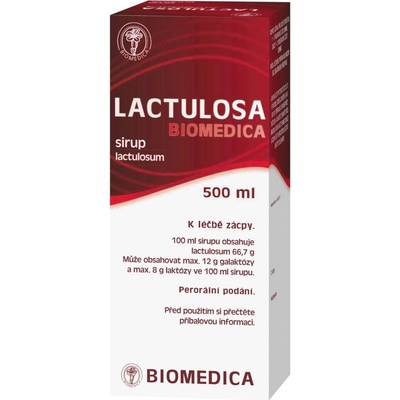 Lactulosa Biomedica sir.1 x 500 ml 50%