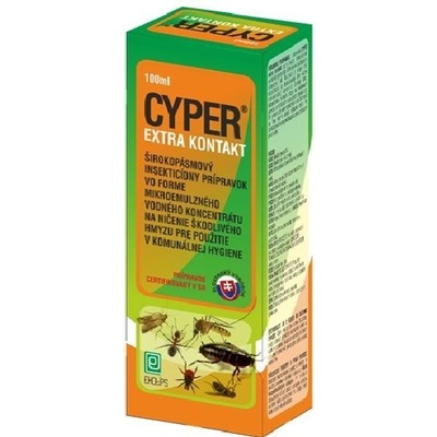 Floraservis CYPER EXTRA KONTAKT na komáry 100 ml
