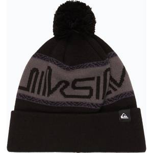 Quiksilver Мъжка зимна шапка Quiksilver Summit Beanie true black