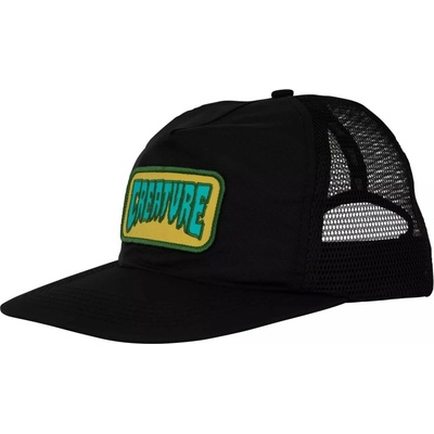 CREATURE HAUNTED SEA MESH TRUCKER UNSTRUCTURED HAT BLACK