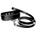 X Fun Кожен колар с каишка "collar black