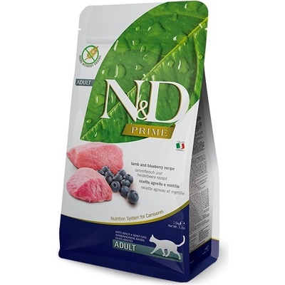 N&D PRIME Adult Lamb & Blueberry 1,5 kg