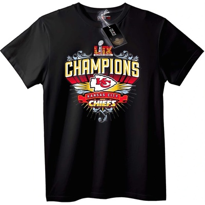 NOONEBRAND Тениска Chiefs - Шампиони на Super Bowl - 2XL, White