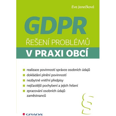 GDPR - Řešení problémů v praxi obcí