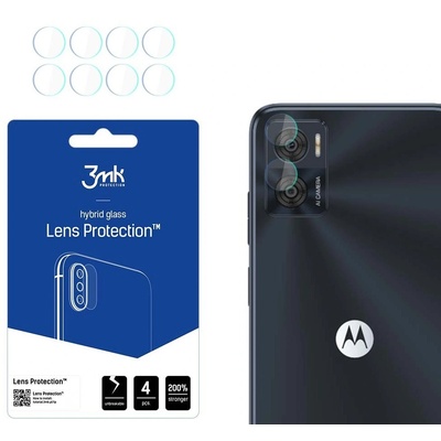 3mk 4x 3mk защитно стъкло за камера на телефон Motorola Moto E22 - Прозрачно KP22741 (5903108495127) (5903108495127)