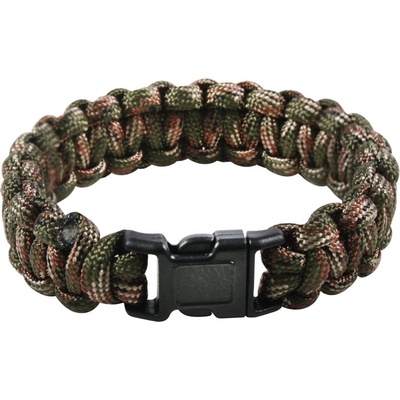 Rothco Survival Paracord Woodland – Zboží Dáma