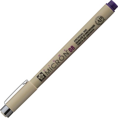 Sakura Pigma Micron Техническа химикалка Purple 0, 5 мм 1 бр (XSDK0824)