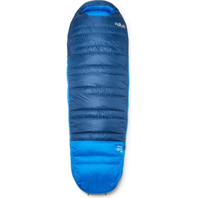 Rab Пухен спален чувал Rab Ascent -18C / 0F Down sleeping bag - Tempest Blue / Maya Blue - размер Long (513-1925-0113)