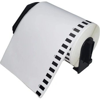 Compatible Съвместими етикети Makki за Brother DK-22246 - White Continuous Length Paper Tape 103mm x 30.48m, Black on White - MK-DK-22246 (MK-DK-22246)