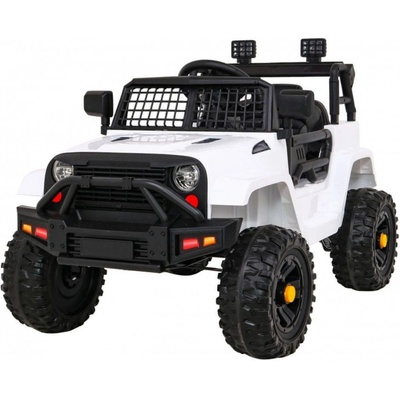 Ramiz Elektrické autíčko Jeep Dark Night nelakovaná 2x35W motor 12V7Ah batéria biela