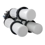 Pentair water - САЩ Pentair PRF-RO Basic 120 L/h Система за обратна осмоза 2x350GPD (4000435)