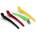 BraveHead Hair Clips Aluminium/Plastic Colored 12 ks