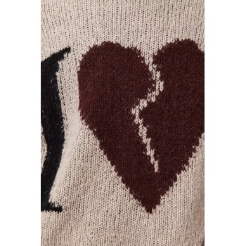 AllSaints пуловер мъжки вълнен LOVER KNIT (M009KE)