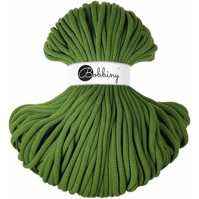 Bobbiny bavlněná šňůra JUMBO 9mm Moss-Green