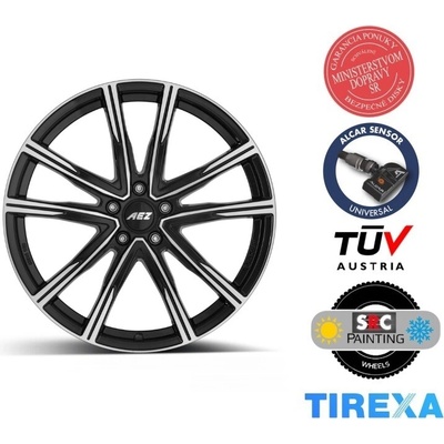 AEZ MONTREAL 7x19 5x112 ET43 black polished