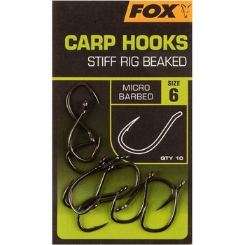 Fox Stiff Rig Beaked vel.6 10 ks