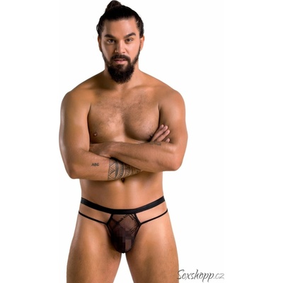 Passion MEN 029 Pánská tanga Collin černá