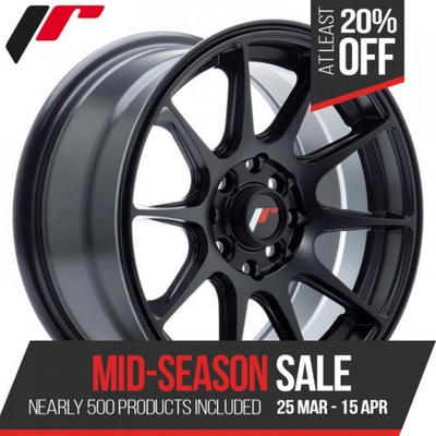 JAPAN RACING JR11 9,5x18 5x100 ET30 matt black
