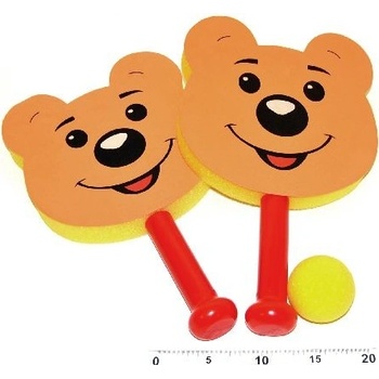 Wiky Soft tenis zvířátka: 2 pálky