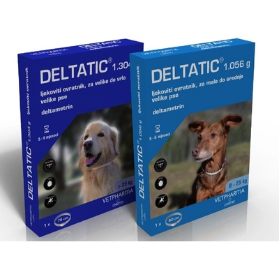 VetPharna Deltatick Каишка за кучета против пазарити Делтатик
