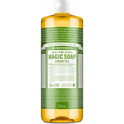 Dr. Bronner's 18in1 Pure Castile magic soap green tea 945 ml