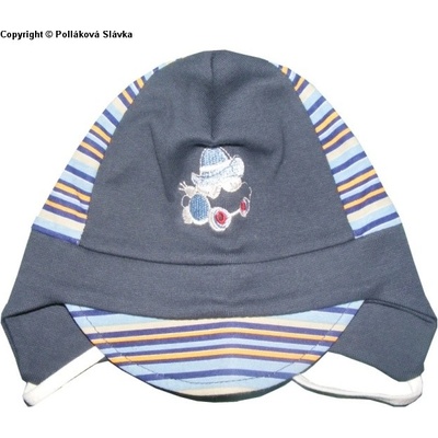 dětská čepice Highlander Auto tm. šedá