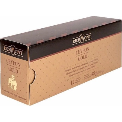 Richmont Excellence Ceylon Gold Černý čaj 12 x 4 g