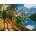 Norimpex - Puzzle Diamant painting: Trail along a mountain lake 30x40cm - 1 - 39 piese