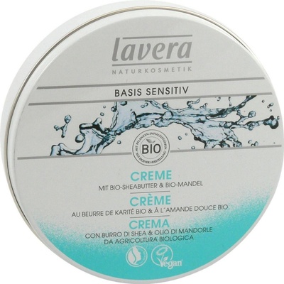 Lavera Basis Sensitiv krém s BIO bambuckým máslem a BIO mandlemi 150 ml
