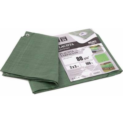 MASIPRO Plachta 80 g ZELENÁ 2 x 3 m