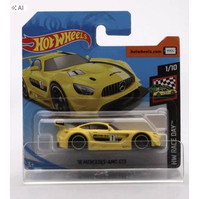 Mattel Hot Wheels 16 Mercedes-AMG GT3 1:64