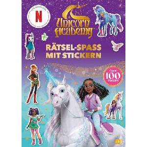 Unicorn Academy - Rätselspaß mit Stickern | Gabriele Würdinger (ISBN: 9783570183519)