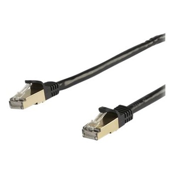StarTech StarTech. com 6ASPAT5MBK мрежов кабел Черен 5 м Cat6a S/UTP (STP) (6ASPAT5MBK)