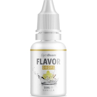 GymBeam Flavor Drops Vanilka 50 ml