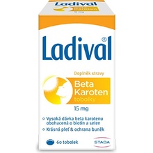 LADIVAL Betakaroten 15 mg 60 tobolek