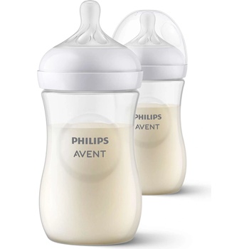 Philips Бутилка за бебе Philips Avent Natural Response SCY903/02, 2 броя (SCY903/02)